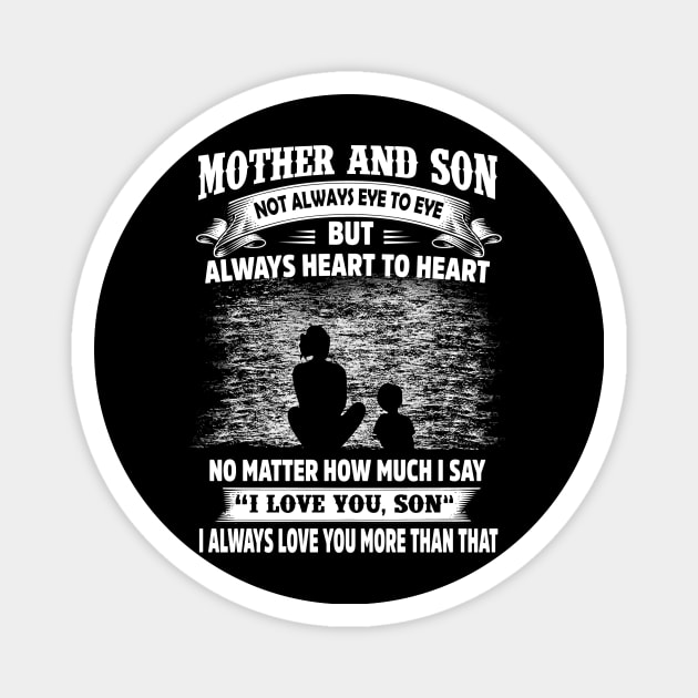 Mother And Son Magnet by isaacjjim